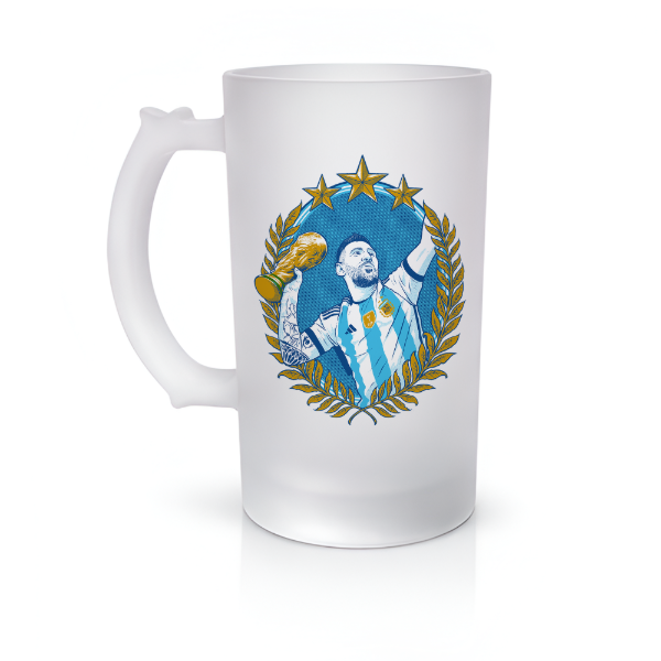 Producto - Chopp vidrio Esmerilado - Messi