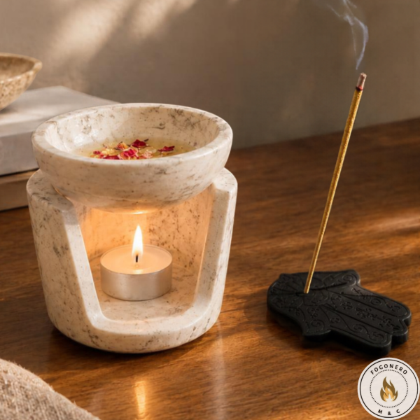 Producto - Kit Hornito Aromático + Porta Sahumerio - 7