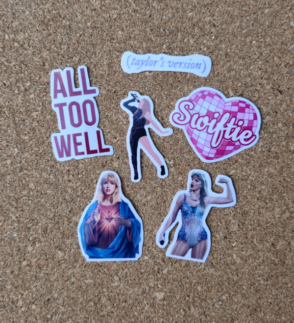 Producto - Pack de 5 stickers Taylor Swift