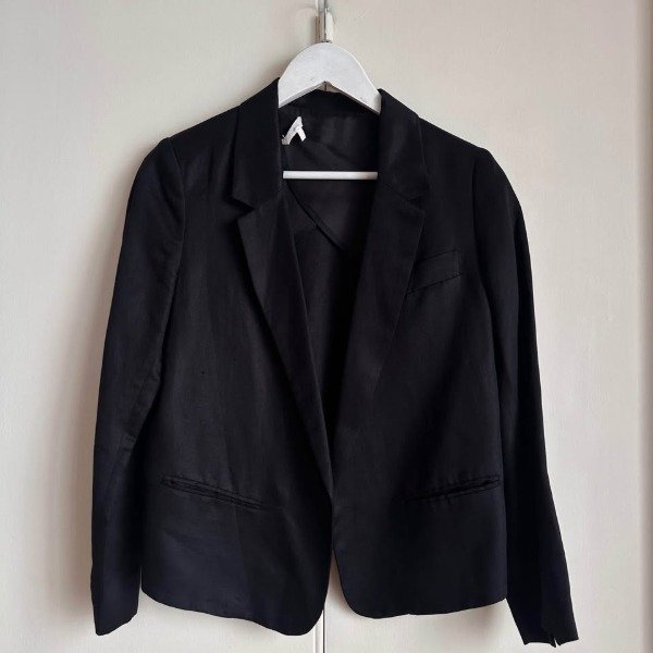 Producto - Blazer lino y seda Etiqueta Negra Talle S
