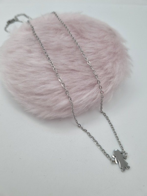 Producto - Cadena acero quirurgico dije nena plat