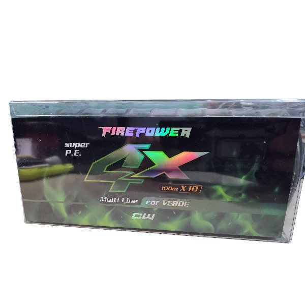 Producto - Multifilamento CW FirePower 4X Rollo 100 a 1000m Continuo VARIAS MEDIDAS Verde - 5