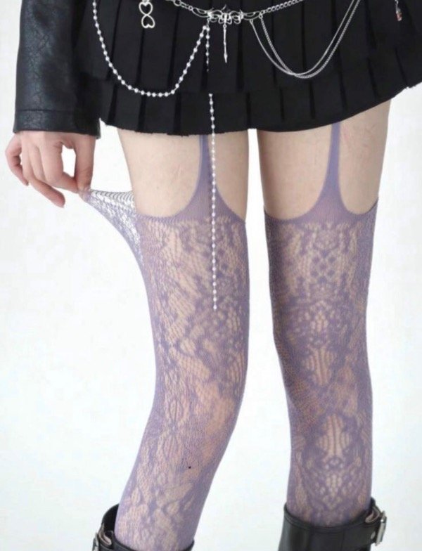 Medias Lilac Scarlet