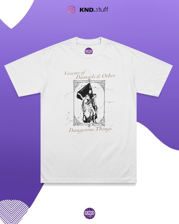 Producto - Remera Visions of Damsels AND Dangerous Things - DTF