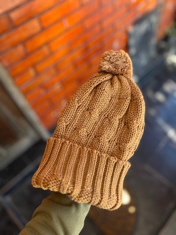 Producto - Gorro lana marrón