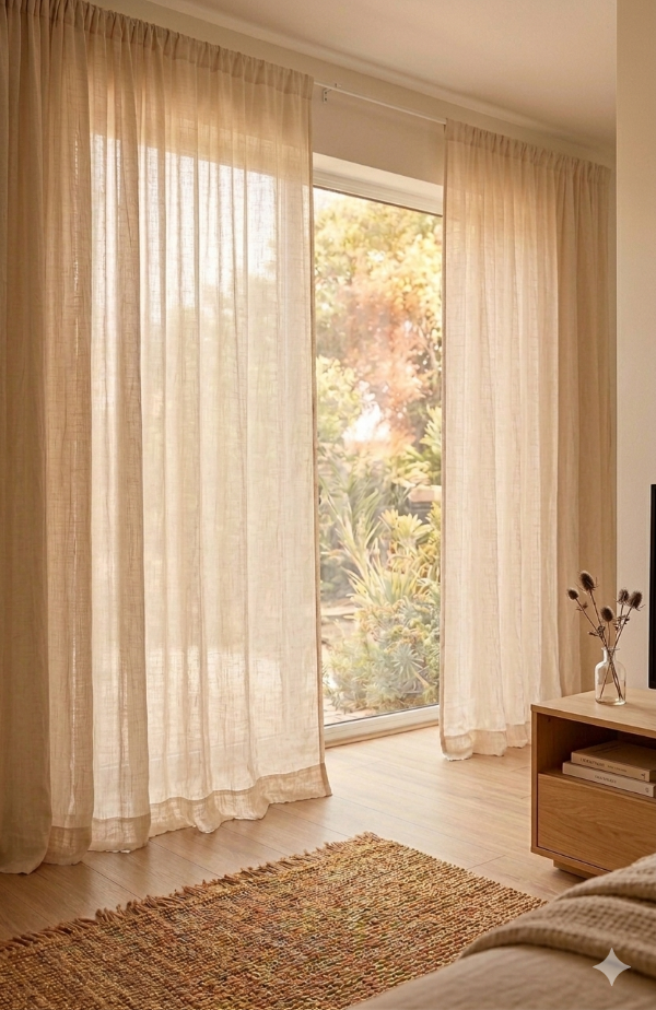 Producto - Cortina gasa 220x220 barral