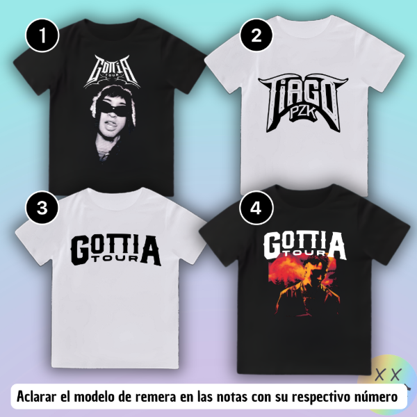 Producto - Baby Tee Tiago PZK #1