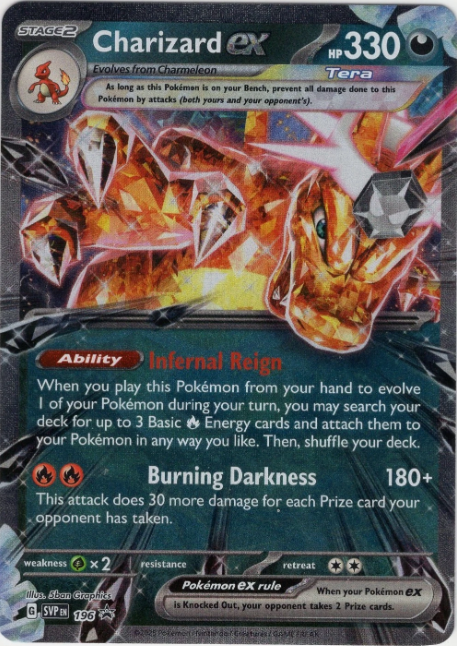 Producto - Charizard ex SVP196 - Scarlet and Violet Promo