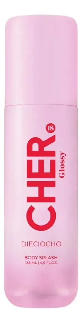 Producto - Cher - Body Splash Dieciocho Glossy 135ml