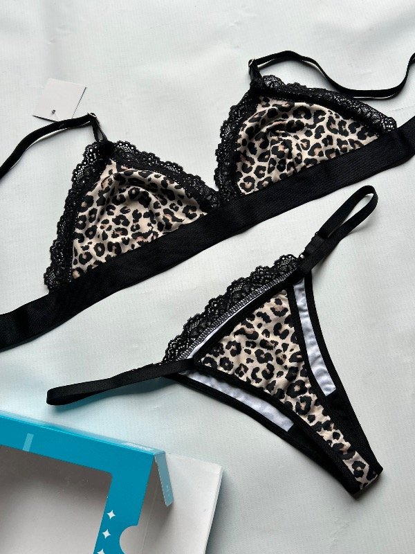 Producto - Conjunto animal print puntilla - 4
