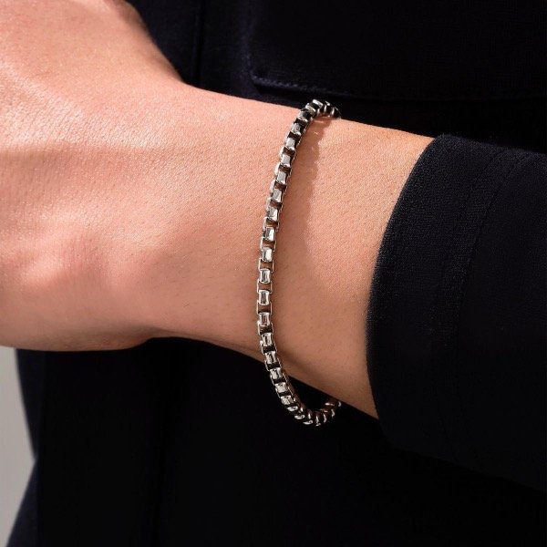 Producto - Pulsera Rolo Cuadrado - AQ