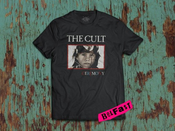 remera the cult cover