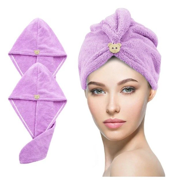 Producto - Turbante de Microfibra para cabello
