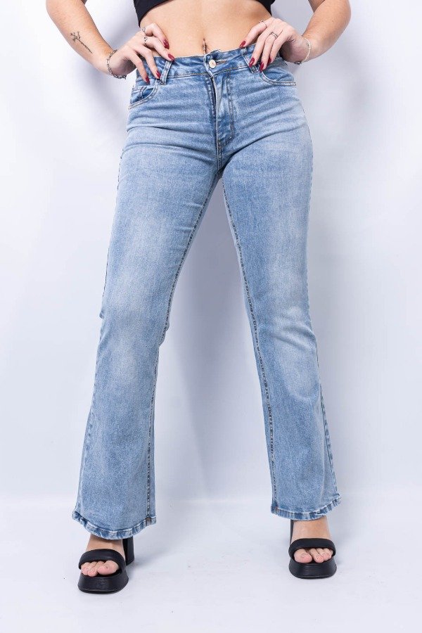 Producto - Oxford elastizado Sky blue nevado