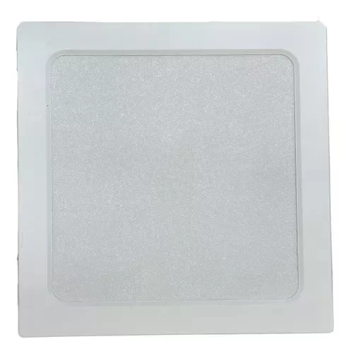 Producto - Plafón Led 18w cuadrado Lüsqtoff Luz Fría 6500k estructura exterior blanco
