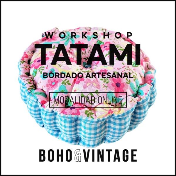 Producto - Workshop Online Almohadón Tatami