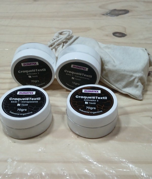 Producto - Craquele Textil 2 Componentes x 70gr Skalatex