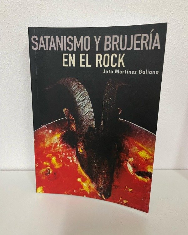 Producto - Libro Satanismo y Brujeria en el Rock - Jota Martínez