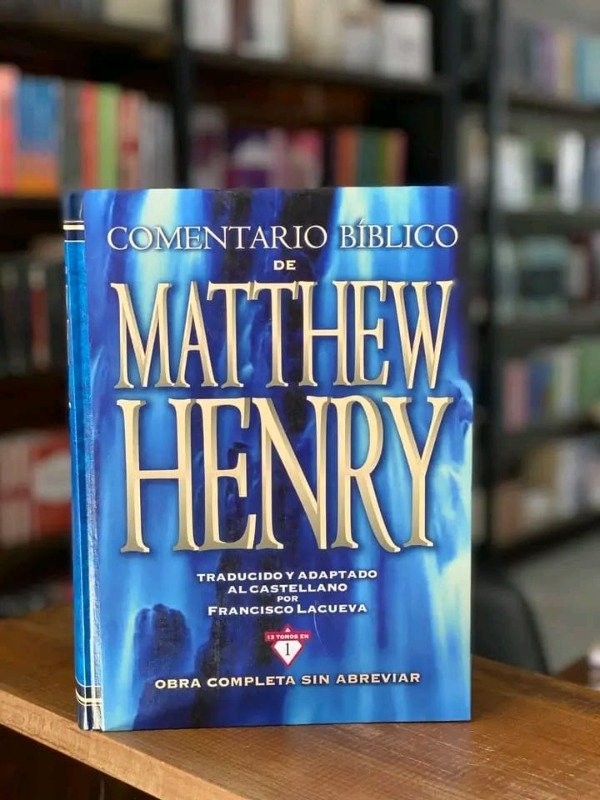 Producto - MATTHEW HENRY  Comentario Bíblico
