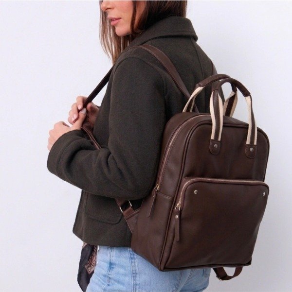 Producto - MOCHILA CAFE CHOCOLATE