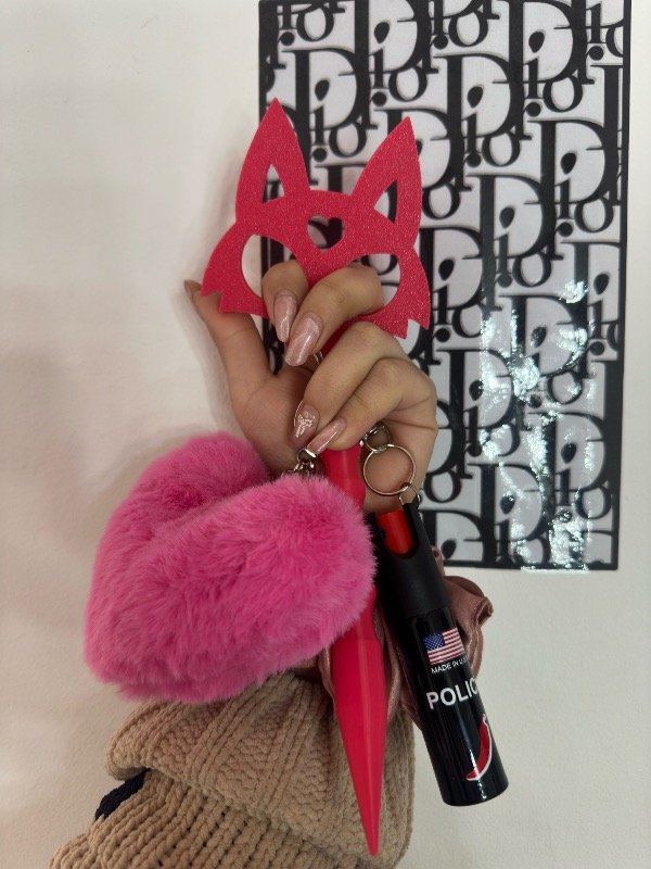 Producto - Kit llavero corazón pompón