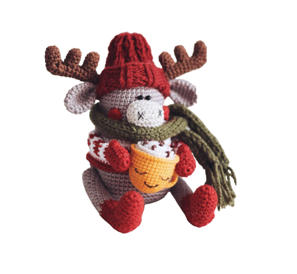 Producto - GUIA DE TEJIDO ALCE BANJAMIN NAVIDAD