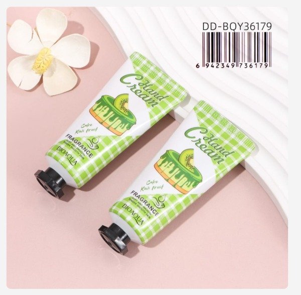 Producto - Crema Hidratante para Manos Bioaqua con Aroma a Torta de Kiwi 30g
