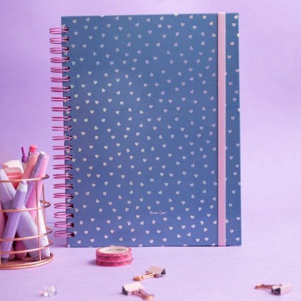 Producto - Cuaderno A4 "Corazoncitos" - Mi Punto Cero