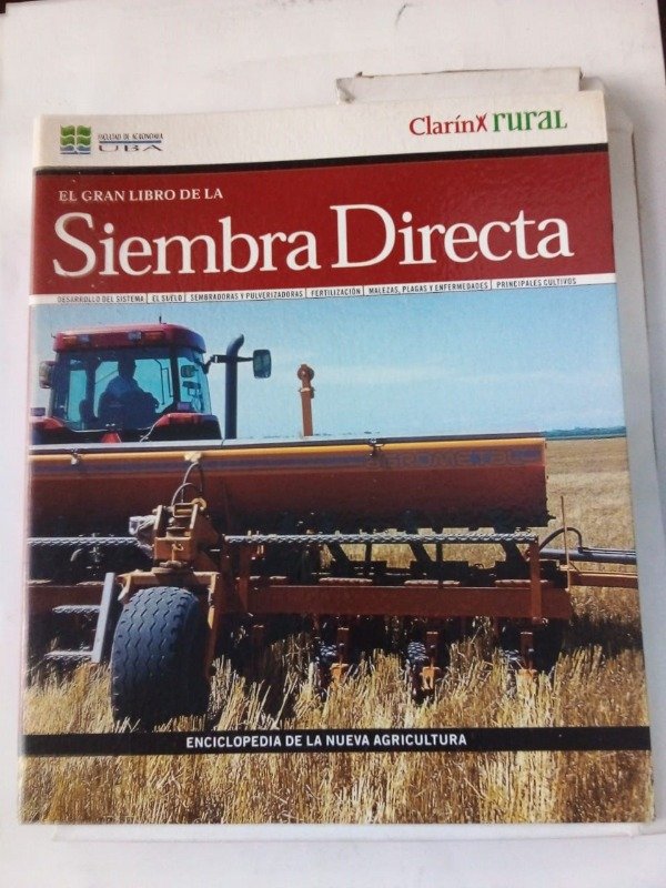 Producto - El gran libro de la siembra directa - Clarín 2004 - Box cartón 10 cuadernillos