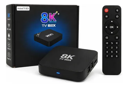Producto - CONVERTIDOR SMART 8K TV BOX AZU