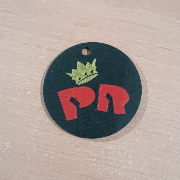 Producto - Llavero doble PR (Gulp /Oktubre / Luzbelito)