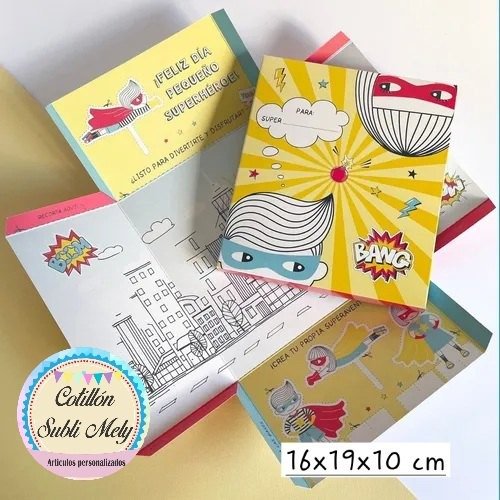 Producto - CAJA SUPER HEROE 16X19X10 CM