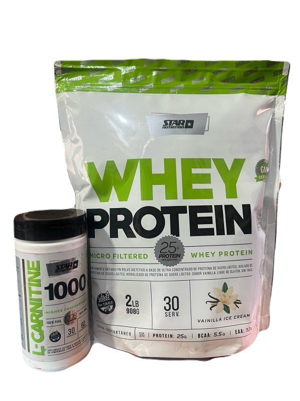 Producto - Combo 1 quemador y 1 proteína Star Nutrition