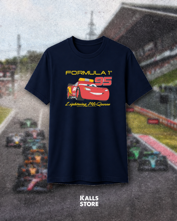 Producto - Remera azul marino Rayo Mcqueen #f1