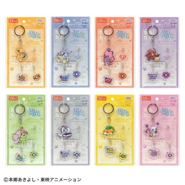 Producto - Pack llavero Digimon (Originales)