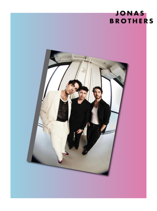 Producto - Libreta - Jonas Brothers (Modelo 2)