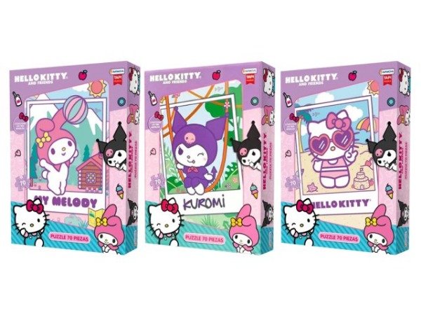 Producto - Juego Rompecabezas 70 piezas Kuromi 6182
