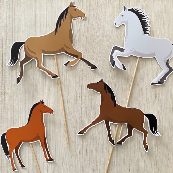 Producto - Big Toppers Caballo rosa