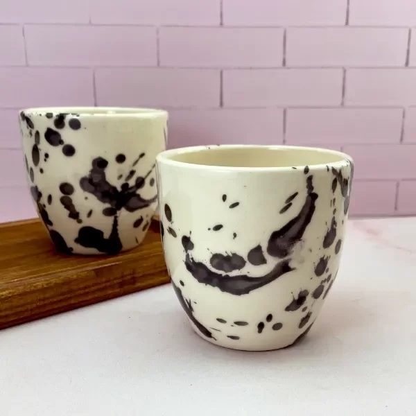 Producto - Cuenco Bombe Pintitas negras