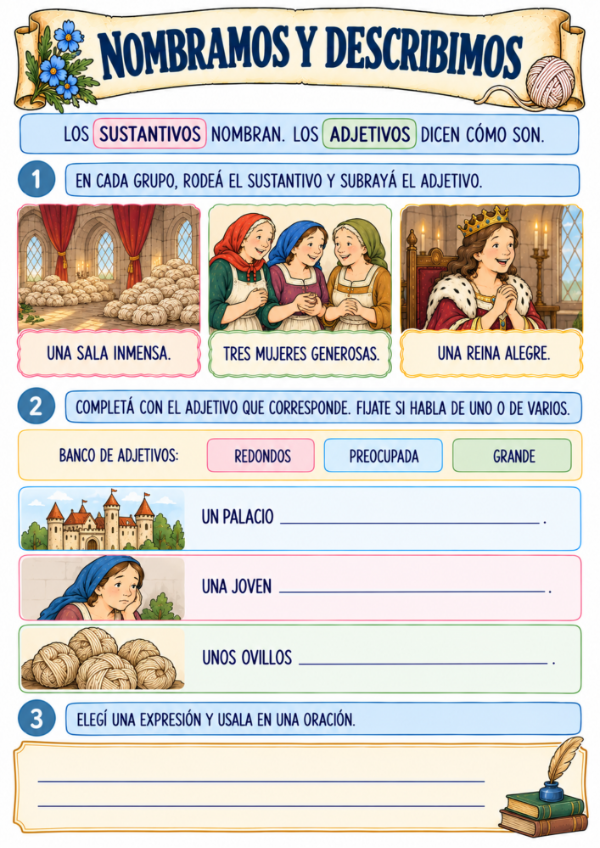 Producto - Las tres hilanderas: Actividades de lectura y escritura - 11