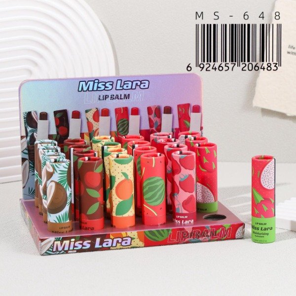 Producto - BALSAMO LABIAL SABORIZADO - Miss Lara