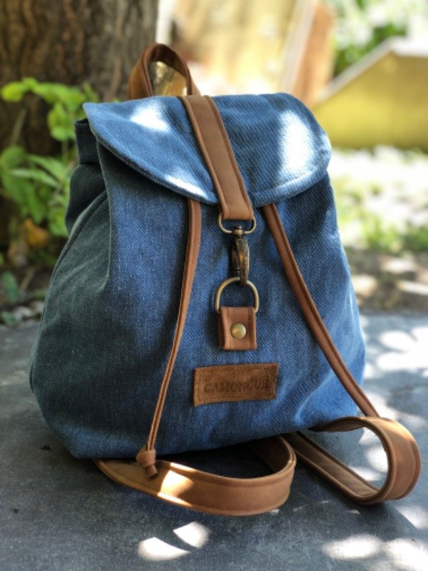 Producto - Mochila mediana jean