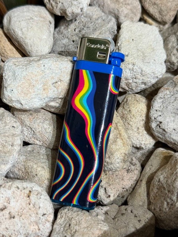 Producto - Encendedor Psicodélico Negro