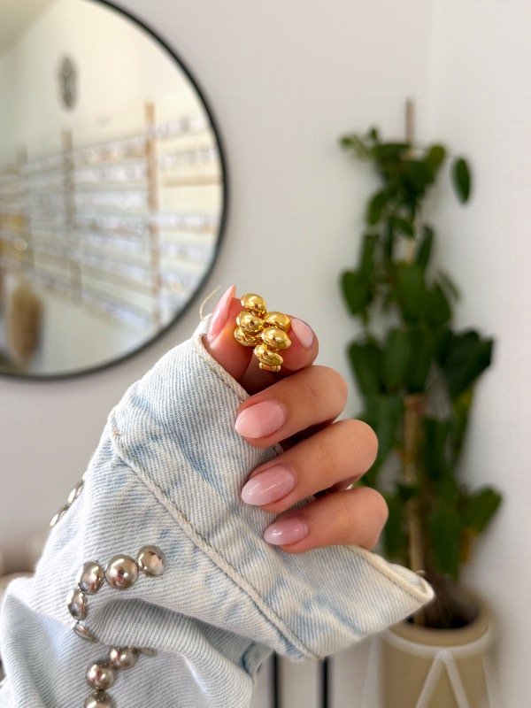 Producto - Cubanitos acero dorado infladitos