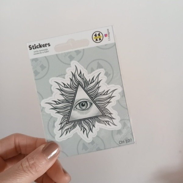 Producto - Sticker Piramide con ojo
