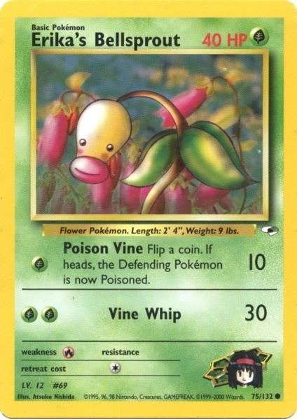 Producto - Erika's Bellsprout 75/132 Gym Heroes Unlimited