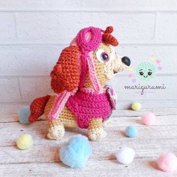 Producto - Mini Skye patrón amigurumi