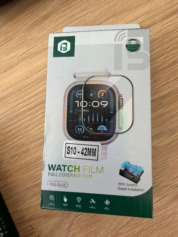 Producto - Film protector curvo con aplicador para Apple Watch 42mm