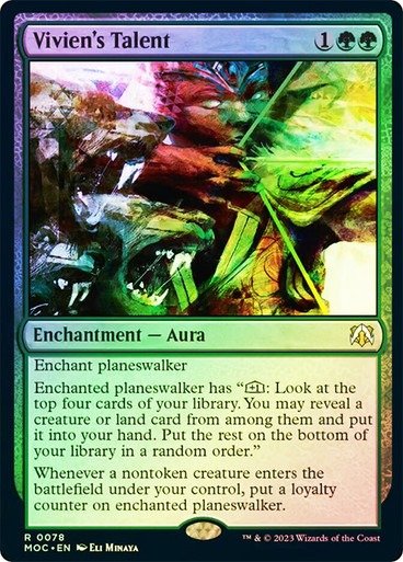 Producto - Vivien's Talent Foil  March of the Machine Commander
