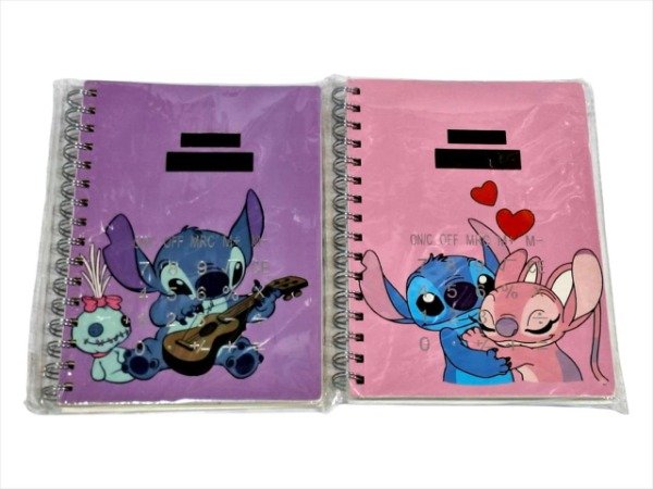 Producto - CUADERNO C/CALCULADORA STITCH